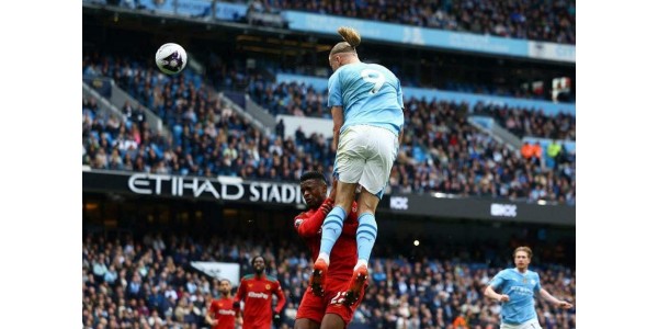 Erling Haaland strzelił cztery gole w jednym meczu